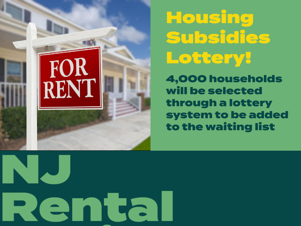 Reminder NJ State Rental Assistance Program Waiting List Opens July 11