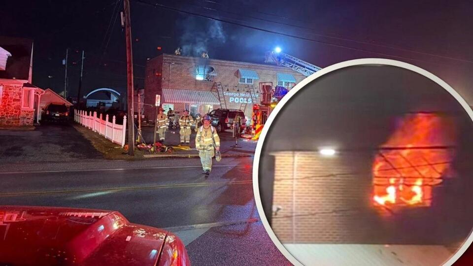 Multiple fire crews battle blaze at business in York County: officials ...