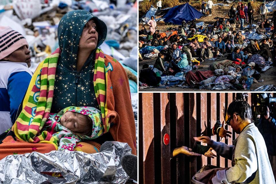 Video shows hellish conditions in migrant camp at California border ...