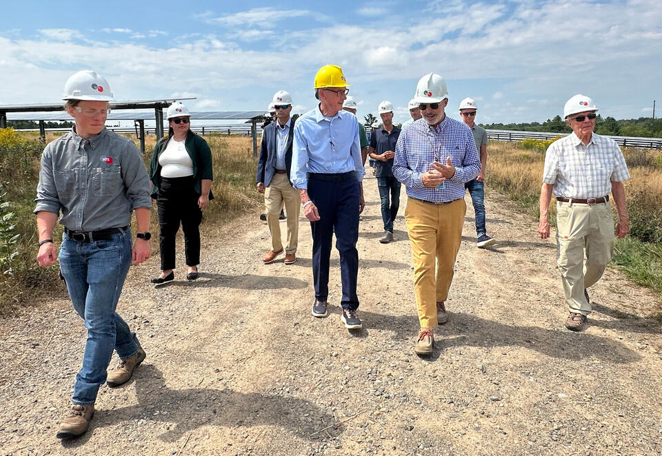Evers tours Hodag Solar Park, weighs in on governor’s race - NewsBreak