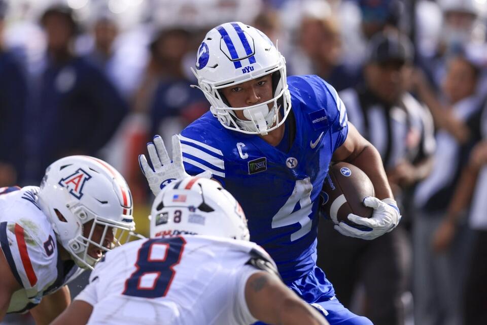 BYU tailback LJ Martin out 4-6 weeks with leg injury - NewsBreak