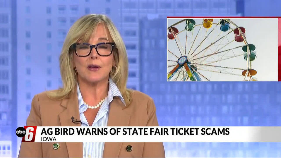 AG Bird warns of Iowa State Fair ticket scams - NewsBreak