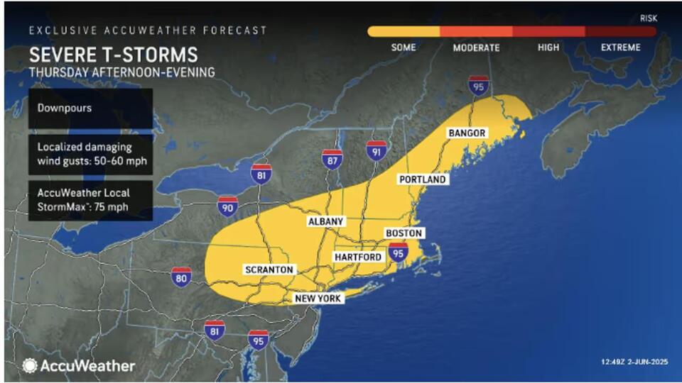 Potential New Storm System Could Bring Downpours, 50-60 MPH Wind Gusts ...