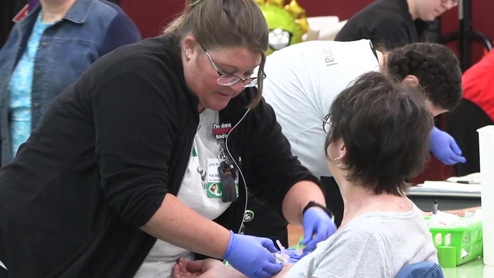 Lima Rotary Club hosts annual blood clinic to promote preventive health ...