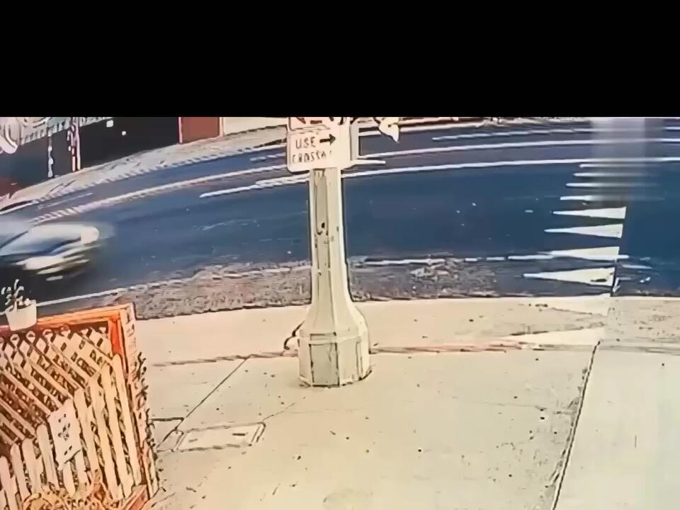 He casually got up and walked away😱 CarAccident Car Accident viral