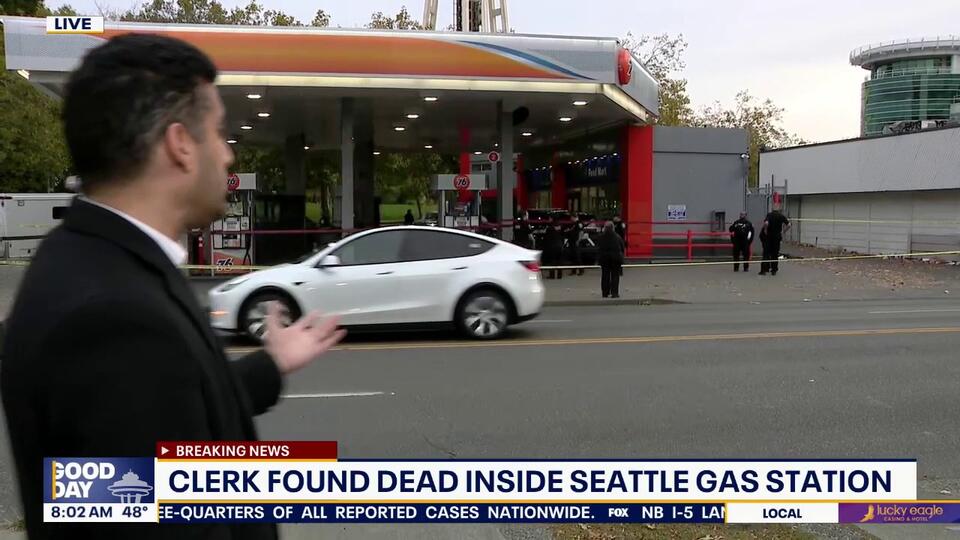 Seattle gas station clerk shot, killed near Space Needle - NewsBreak