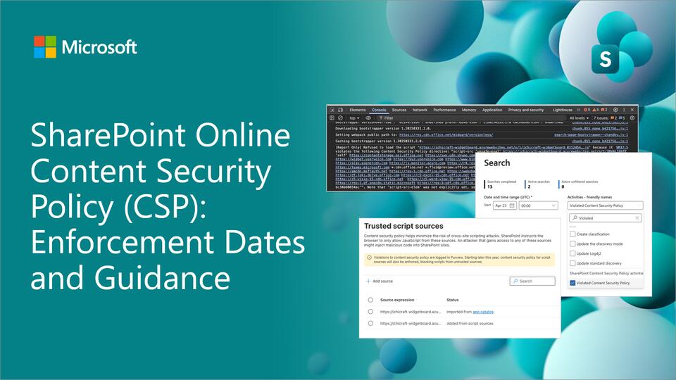 Image Result For Sharepoint Online Content Security Policy Csp Enforcement Dates