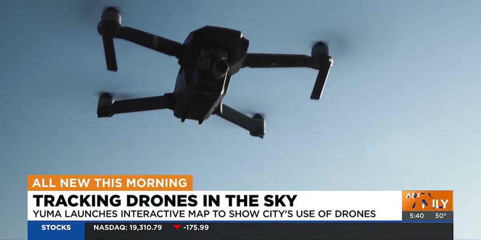 Yuma launches interactive map to show city's drone use - NewsBreak