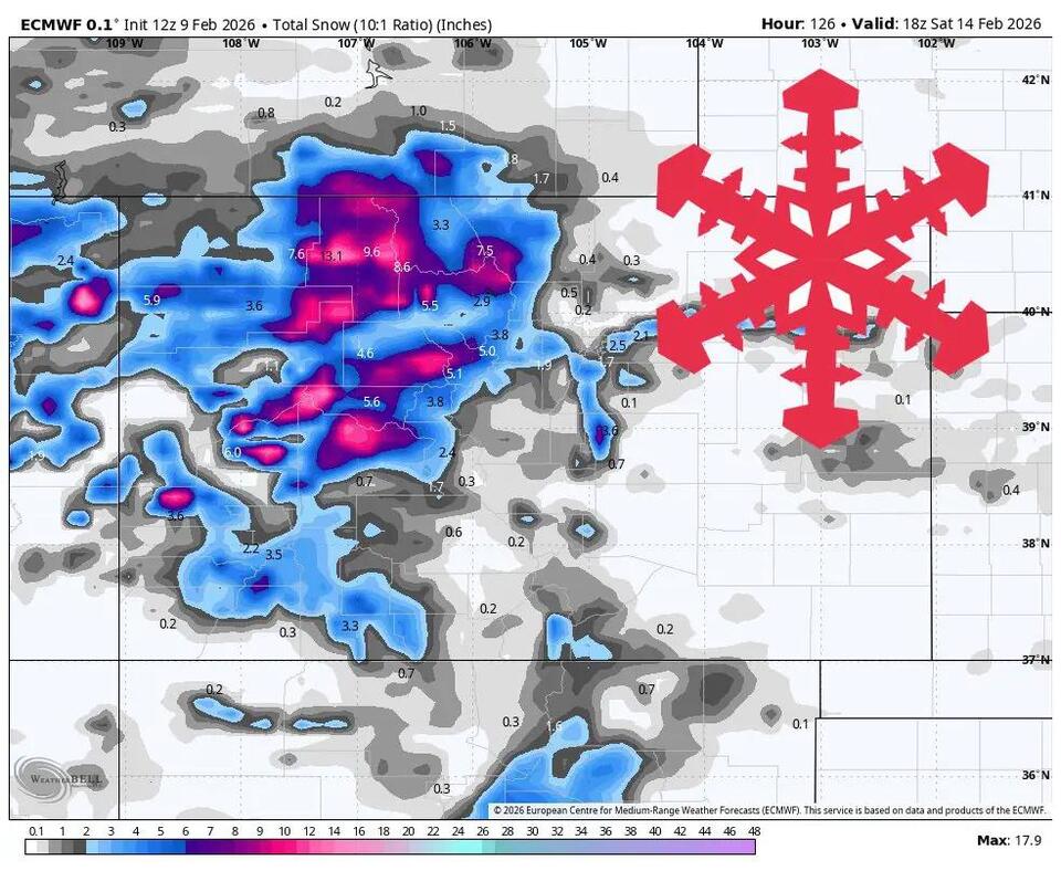 SnowBrains Forecast: Snow Finally Returns to Colorado With 1 Foot This ...