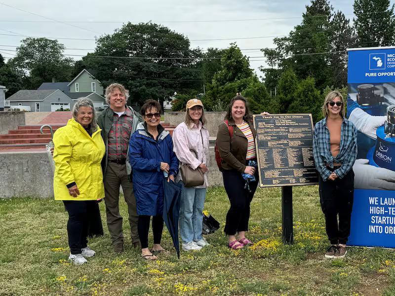 Michigan Economic Development Corporation celebrates placemaking grant