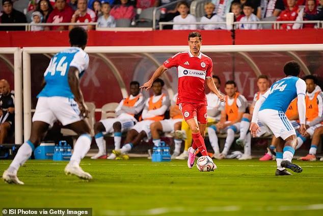 Robert Lewandowski scores twice on MLS home debut - Chicago have a true star, writes LEWIS STEELE