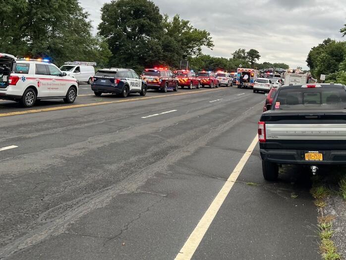 One reported fatality in multi-vehicle crash on County Road 105 in ...