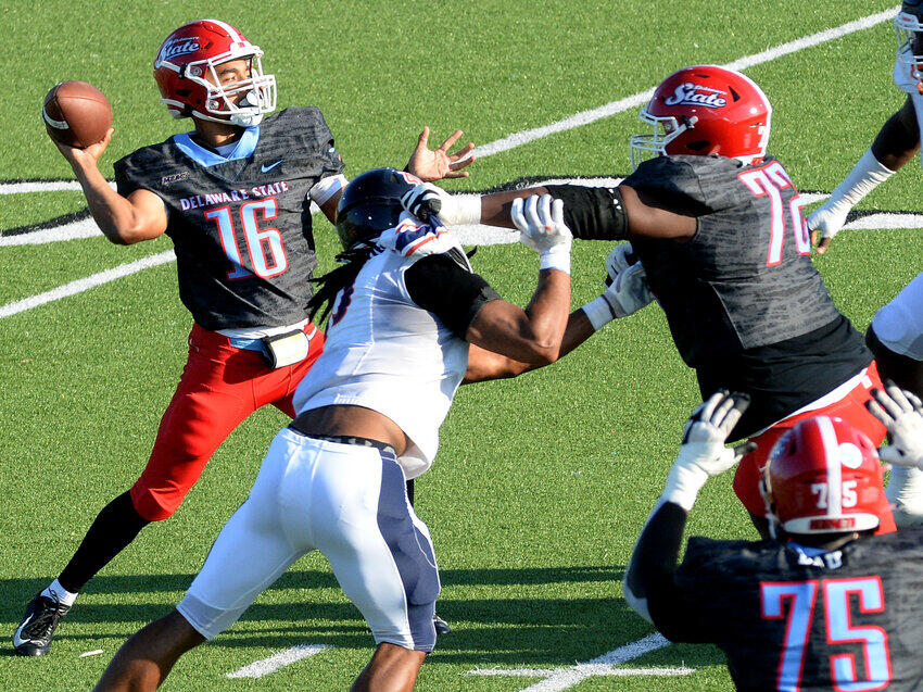 Delaware State football team working on getting QB Adams healthy