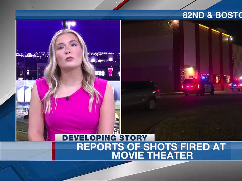 Report of shots fired at Cinemark Theater, 82nd & Boston