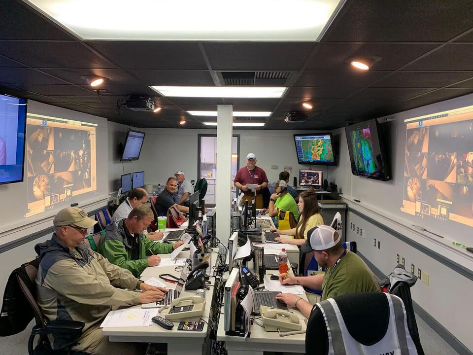 A few DeKalb County structures damaged, 2 people taken to hospital as