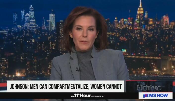‘Mother of God’: Stephanie Ruhle Blown Away When Speaker Johnson Says ...