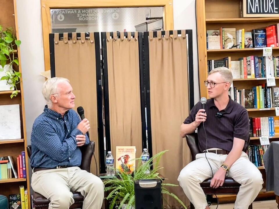 ‘Is it ok to like a killer?’: Montana author finds fiction from firefighting with inmates