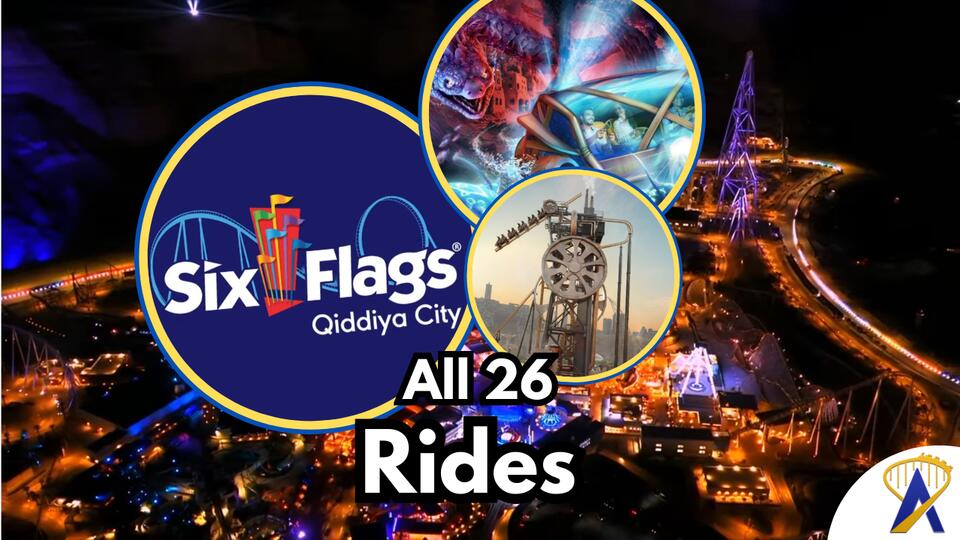 Six Flags Qiddiya City | List of all 26 rides at new theme park - NewsBreak