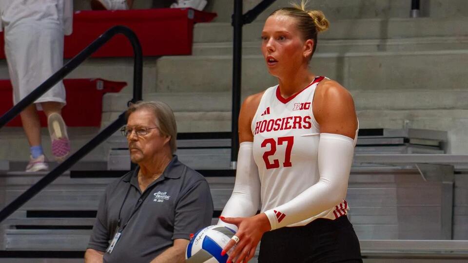 Indiana Volleyball Closes Out Fall Camp with Cream and Crimson Scrimmage