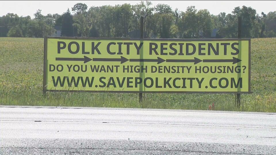 Polk City divided, moving forward on development near Saylorville ...