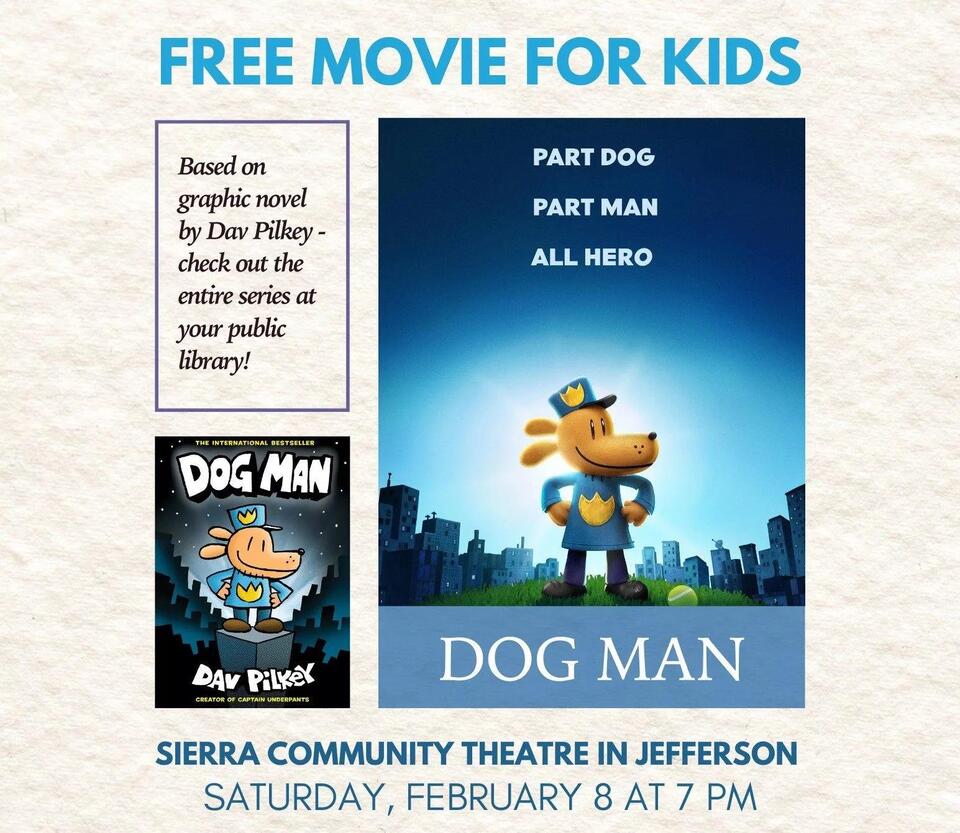 Dog man showtimes near me