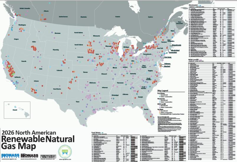 New Map Shows More Than 200 RNG Projects Across North America - NewsBreak
