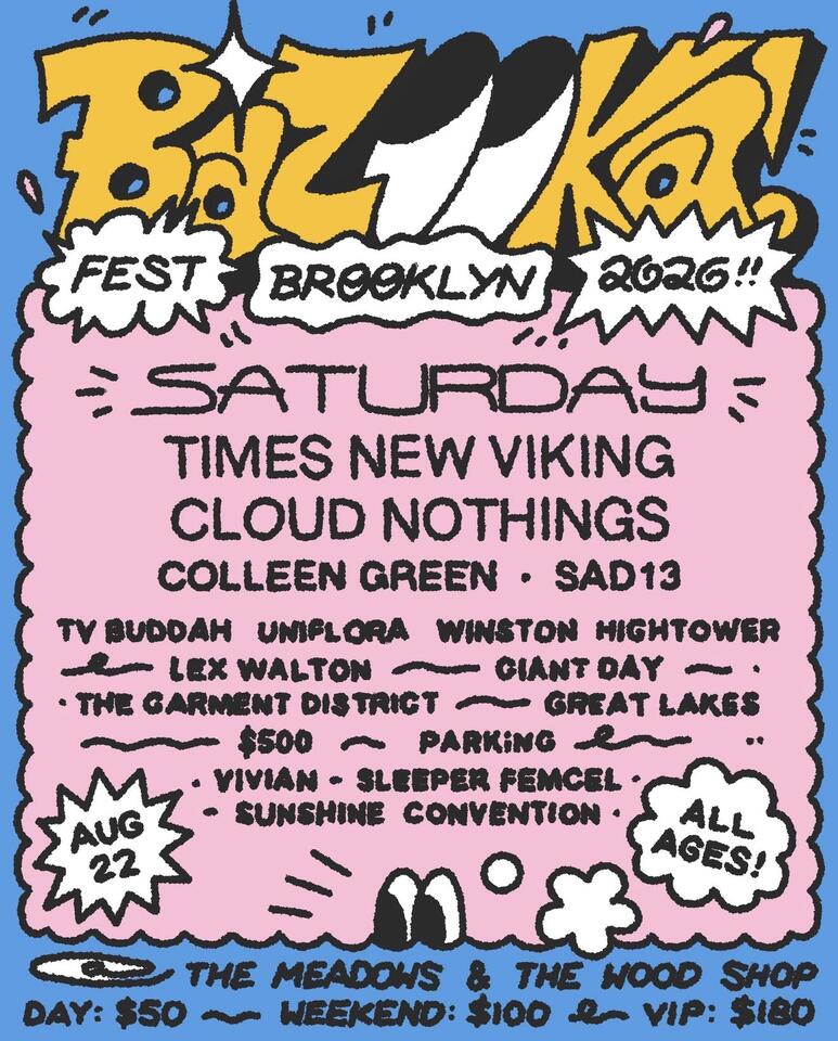 Bazooka! Fest Returns to Brooklyn on August 23-24