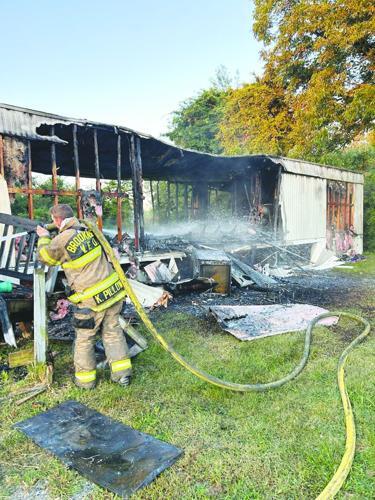 Mobile home burns down in Gladys, multiple units respond to douse fire ...