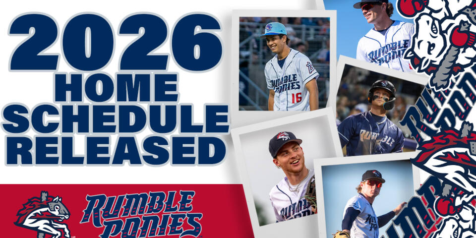 Rumble Ponies Announce 2026 Home Schedule - NewsBreak