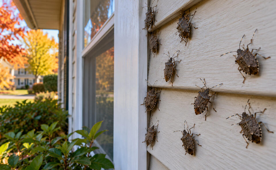 What Those Shield-Shaped Bugs Clustering on Michigan House Siding Could ...
