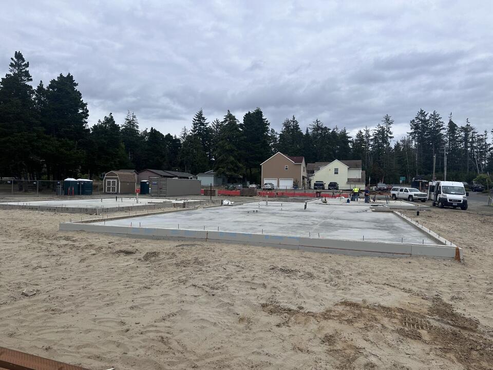 Work progressing smoothly on Manzanita city hall and police station