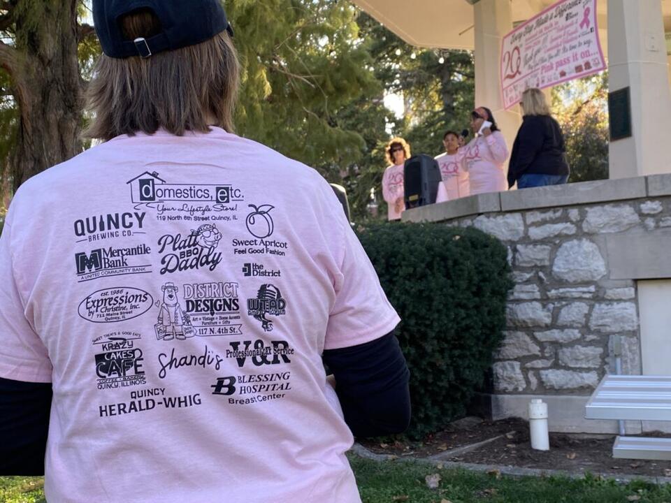 Inspiring Words and Brilliant Sunshine at Quincy’s 20th Annual Pink Pass It On Walk