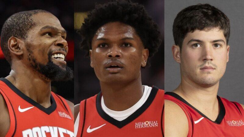 Cameras Capture Kevin Durant, Amen Thompson, And Reed Sheppard Joining ...