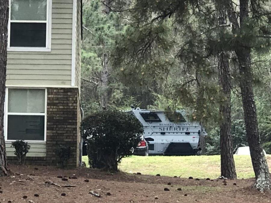 Heavy police presence at Whispering Pines Apartment in Phenix City