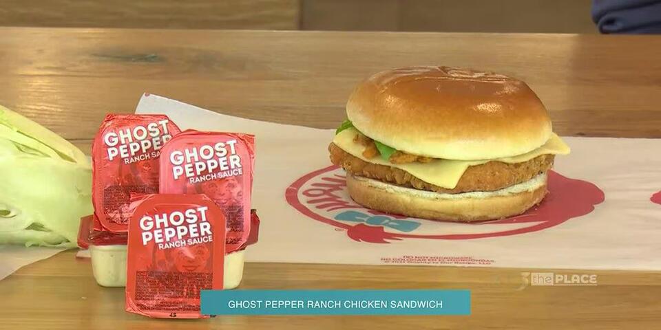 SPONSORED The Place tries the Ghost Pepper Ranch chicken sandwich ...