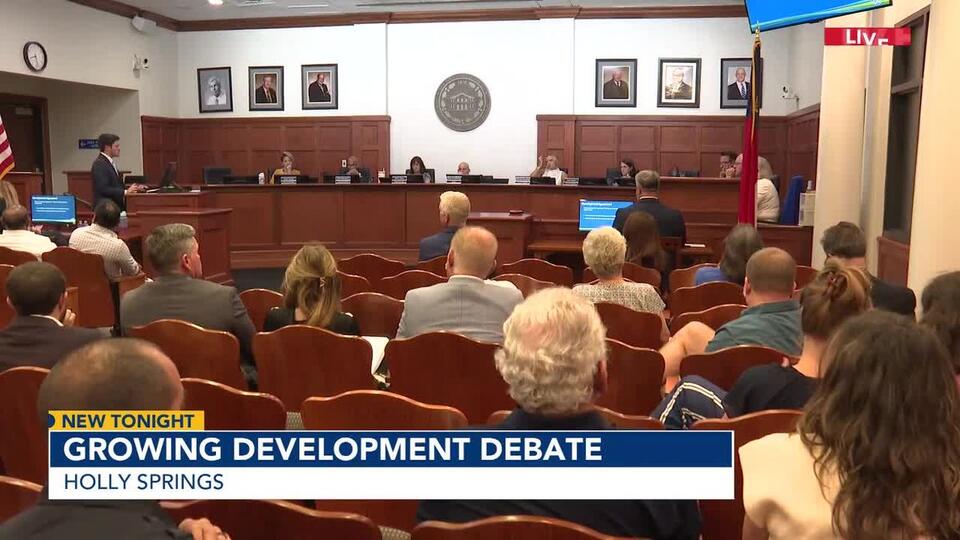 Holly Springs leaders & residents new developments over current infrastructure