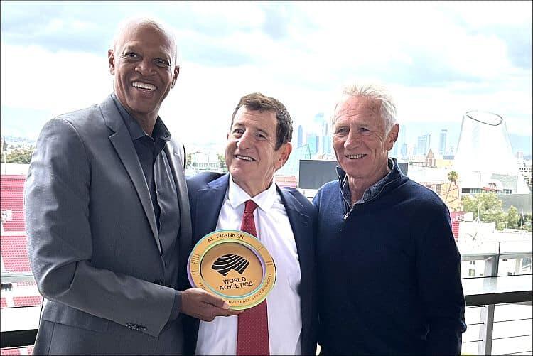 ATHLETICS: World Athletics Heritage Plaque presented in memory of meet promoter extraordinaire Al Franken
