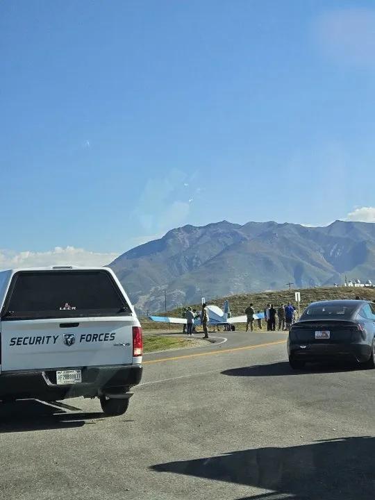 Small plane lands on Hill Air Force Base property after issues during ...