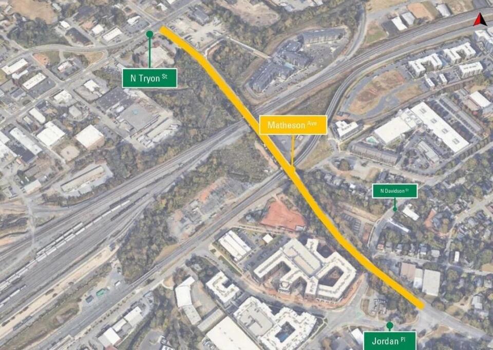 Part of Matheson Avenue closed until late 2026