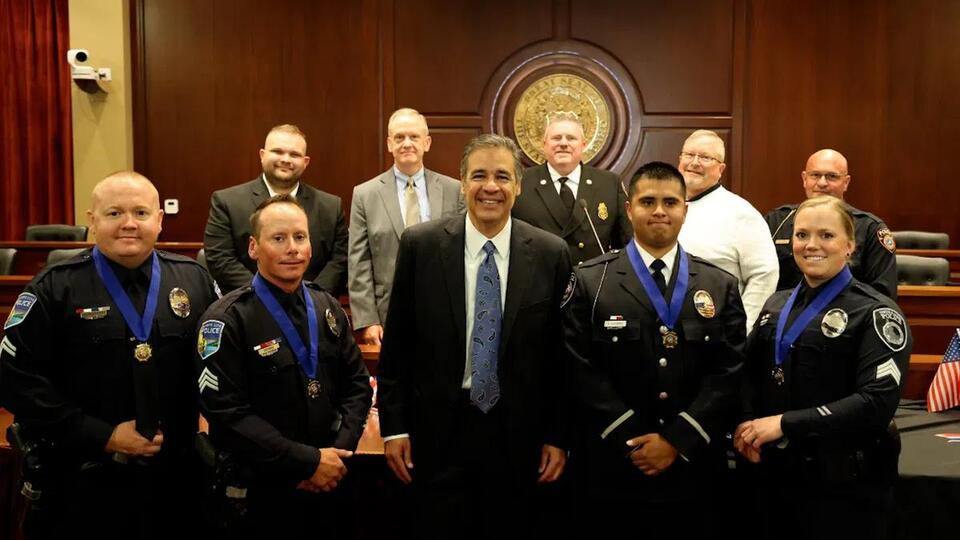 Attorney General Raúl Labrador honors officers for going “above and ...
