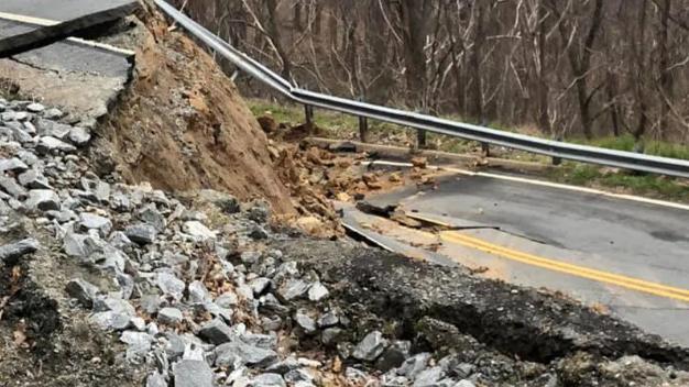 Millions needed, no timeline set for Howard Gap Road repairs - NewsBreak