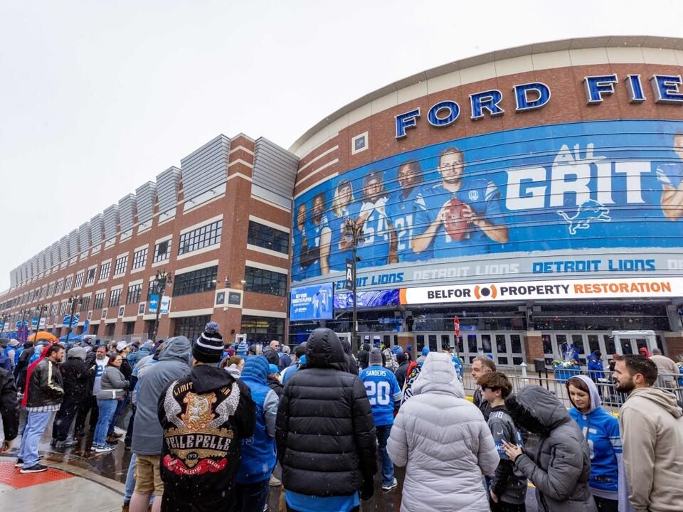 Ford Field could break a world record on Sunday