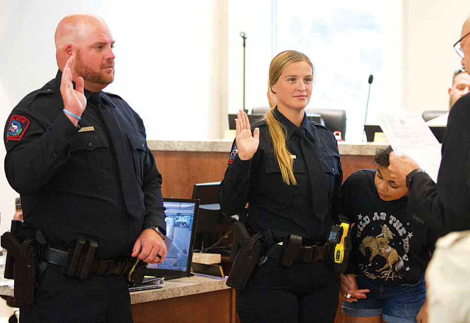 Police department has new officers - NewsBreak