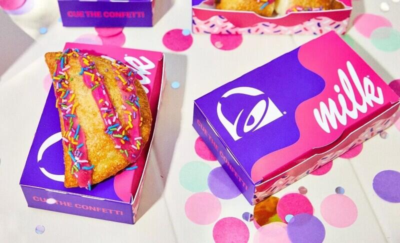 Milk Bar Birthday Cake Empanada Hits Taco Bell October 15 - NewsBreak
