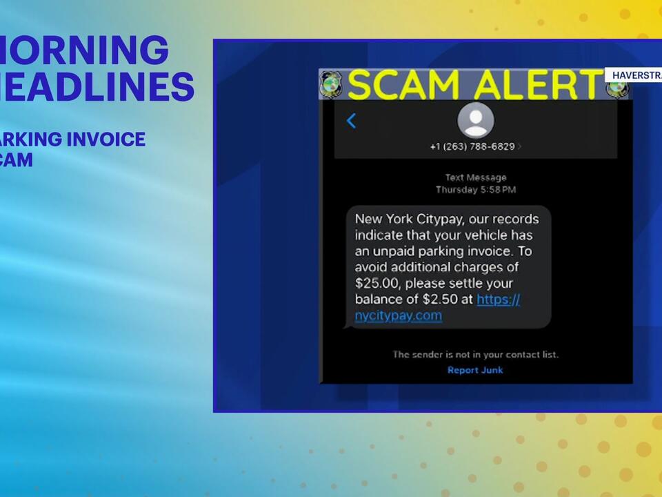 Haverstraw police are warning residents about a parking ticket scam