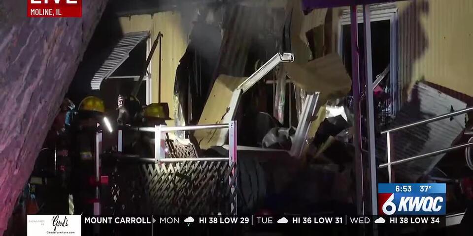 Crews respond to mobile home fire Monday morning in Moline - NewsBreak