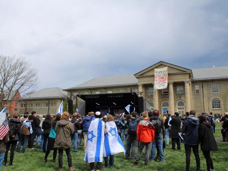 Congressional reps attend ‘Jewish Unity Rally’ at Cornell University ...