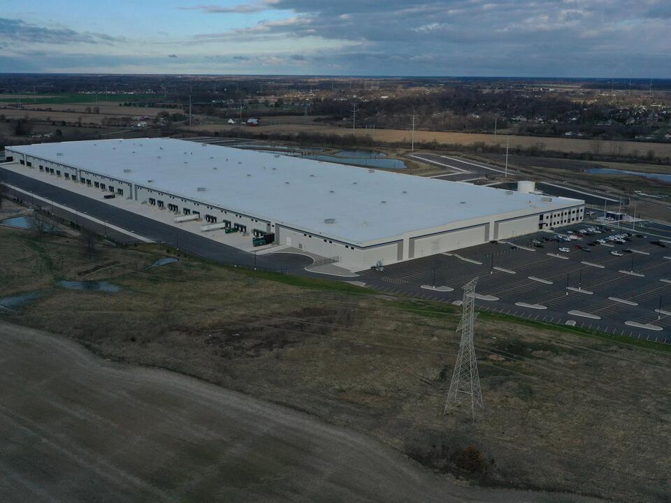 Giant Ford parts distribution center plants flag amid marijuana