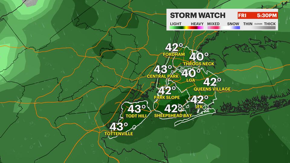 Much-needed rain returns to The Bronx Friday - NewsBreak