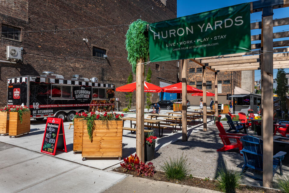 Huron Yards: Downtown’s outdoor last call